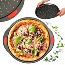 Plech na pečenie na pizzové torty okrúhla FORMA 30cm