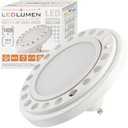 LED žiarovka GU10 AR111 ES111 18W=95W SMD 1428lm CCD halogénové bez blikania