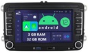 Rádio Android Vw Golf V 5 VI 6 PASSAT B6 B7 CC POLO V TIGUAN I TOURAN I EOS