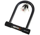 Visiaci zámok U-Lock s alarmom KOVIX KTL16-210 čierny