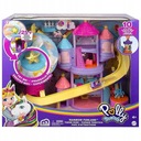 POLLY POCKET RAINBOW HOUSE ZÁBAVNÝ PARK 2 BÁBIKY 25 DOPLNKOV GYK44