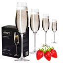 Krosno poháre 6x180ml na PROSECCO KRYŠTÁLOVÉ SKLO ŠAMPANSKÉ PEKNÉ