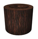 Pouffe s motívom dreva - Limba