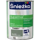 Śnieżka Supermal Enamel 0,8l sivá RAL 7023