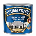 Hammerite Straight to Rust 0,25L - strieborný lesk