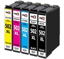 5x 502 XL ATRAMENT PRE EPSON EXPRESSION XP-5100 XP-5105