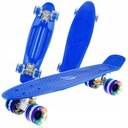 SKATEBOARD PIC OSVETLENIE LED KOLESÁ 56cm FARBY