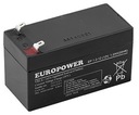 BATÉRIA AGM EUROPOWER EP 12V 1,2Ah ALARM UPS