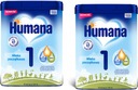 HUMANA 1 HMO dojčenské MLIEKO OD NARODENIA 2x750g