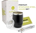 ORIGINÁLNY SET hrnčekov YERBA MATE BOMBILLA GOURDOW