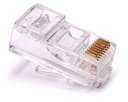 RJ45 zástrčka 8P8C UTP kat.5e 100 ks.