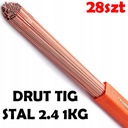 ZVÁRACÍ DRÔT TYČ OCEĽOVÉ T20W SG2 2,4 mm 1kg