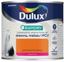 Dulux Rapidry farba na drevo, kov, PVC, oranžová 0,4L