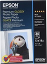 Epson Premium Glossy Photo papier 13x18 30ks 255g