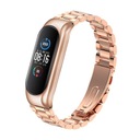 Náhradný náramok s remienkom Xiaomi Mi Band 5/6 z ocele Rose Gold