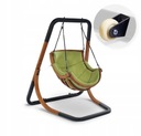 Záhradné kreslo ALPHA Green Hammock + kolieska