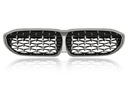 BMW 3 G20 GRILL DIAMANTOVÉ CHROMOVÉ obličky 51138079742