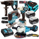 MAKITA 18V DLX COMBO SADA 4-jednotka 2X5AH