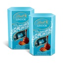 Lindt LINDOR Pralinky pralinkové čokoládky slaný karamel 200g x2