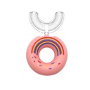 Pink Donut Style PC Baby Soft Silicone Training