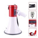 MEGAPHONE 60W s USB SD SIRENOU + popruh na rameno