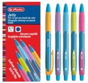 HERLITZ JELLY BLUE GEL PERO - 12 KS.