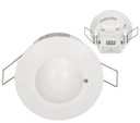 Mikrovlnný pohybový senzor pre závesné stropy LED 360° 1200W podomietkový