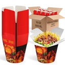 KEBAB BOX BAL 500ml PAPIEROVÁ KRABIČKA DONER PRINT 16oz 500 ks.