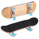 FINGERBOARD MINI DREVENÝ SKATEBOARD + BOX