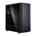 PC skrinka R2 ATX Mid Tower 120 mm ventilátor Čierna