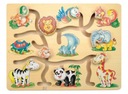 Detská hračka Wooden Slider Animals