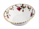 B013 MISKA NA ŠALÁT 13 cm Pozlátená ruža IWONA PORCELÁN