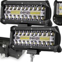 2X LED 120W HALOGÉNOVÁ VYHĽADÁVACIA PRACOVNÁ LAMPA 12V 24V