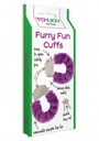 Putá - FURRY FUN CUFFS FIALOVÝ PLYŠ