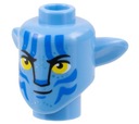 Lego New Head Avatar Head Medium Blue Na'vi avt020 Lo'ak 1576pb11