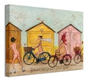 Obrázok Sam Toft Brighton Naked Bike Ride 40x30 cm