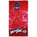 Plážová osuška Fast Dry Miraculous Ladybug and Cat Noir 339625