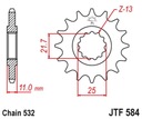 JT PREDNÉ OZNAČENIE 442 15 YAMAHA R6 '99-05 FZR