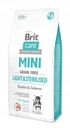 BRIT CARE MINI GRAIN FREE LIGHT & STERILIZED 2 KG