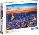 PUZZLE 1500 dielikov POHĽAD NA PARÍŽ POHĽAD NA PARÍŽ CLEMENTONI