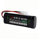 7,2V 5000mAh Nimh 10C batéria pre RC auto