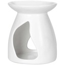 Svietnikový krb TEALIGHT ohrievač WHITE vosk