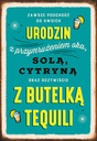 XXL NARODENINOVÉ POHĽADNICA 48CM S FĽAŠOU TEQUILY