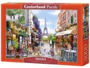 PUZZLE 3000 KVETNUTÉ PARÍŽ KOLEČKO