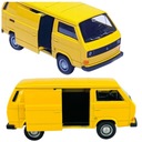 AUTO PRUŽINA PRUŽINA KOVOVÝ MODEL WELLY Volkswagen T3 Van 1:34 ZA DARČEK