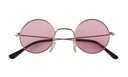 SUPER okuliare Lenon PINK LUX 02591 hippie 70s detské kvety