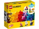 LEGO Classic Kreatívne priehľadné kocky 11013