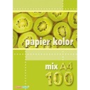 A4 kopírovací papier 80g KRESKA 100 listov mix