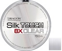 Dragon SILK TOUCH 8X Číry oplet 150m 0,10mm