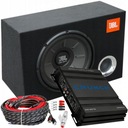 BASS BOX JBL 1000W MDF + Crunch + Kábel